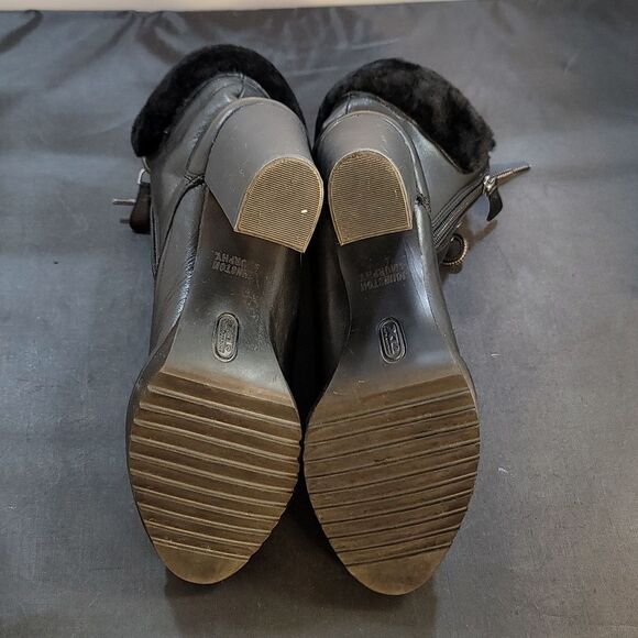 JOHNSON &MURPHY ROCHELLE WOMEN'S LACE-UP BLOCK HEEL BOOT - Picture 15 of 16